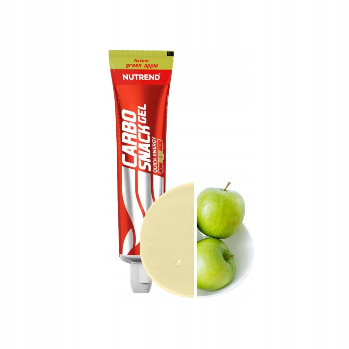 ENERGY GEL NUTREND CARBOSNACK GEL TUBE GREEN APPLE 50G