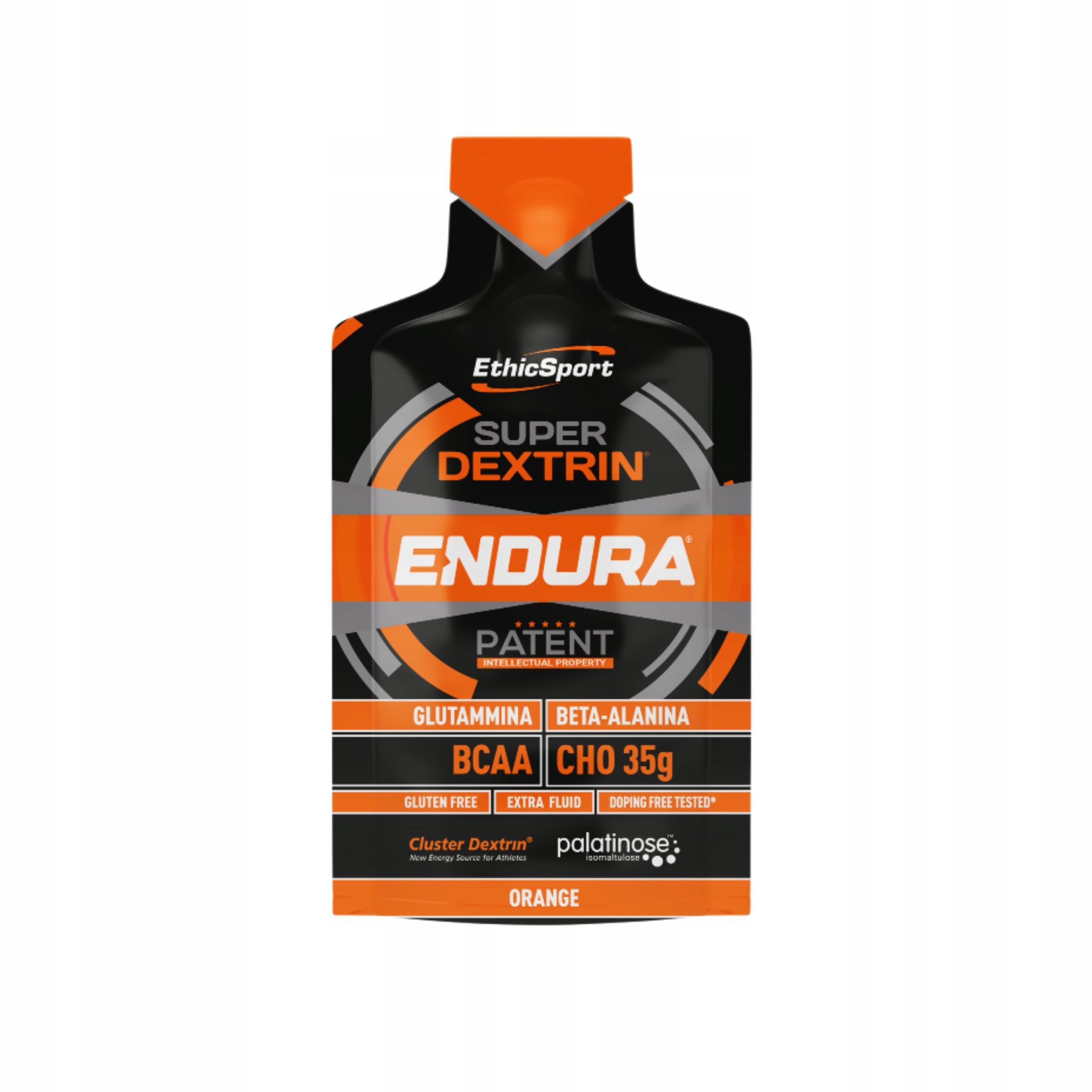 ENERGY GEL SUPER DEXTRIN ENDURA BCAA GLUTAMINE BETA ALANINE ORANGE