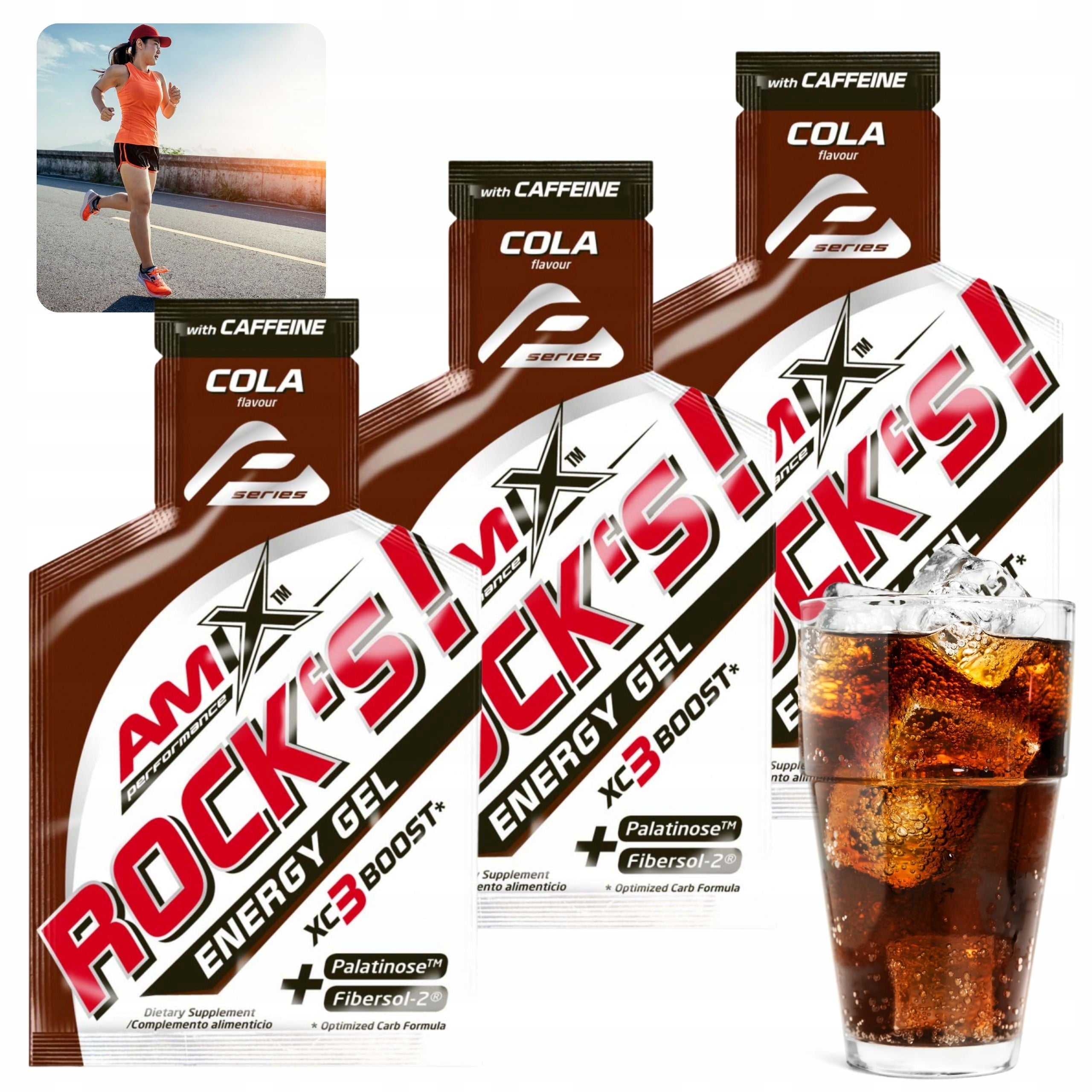 ENERGY GEL with Caffeine Electrolytes Palatinosis Complex Carbohydrates