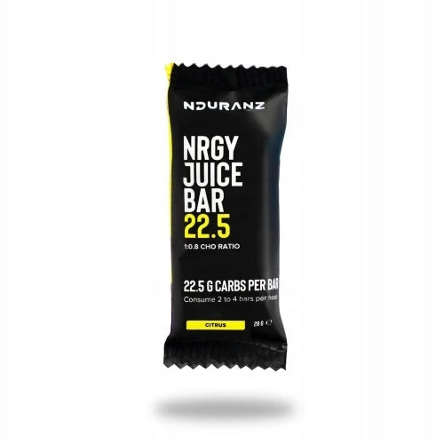 ENERGY JELLY NRGY JUICE BAR 22,5 NDURANZ 28G CITRUS Packaging status original