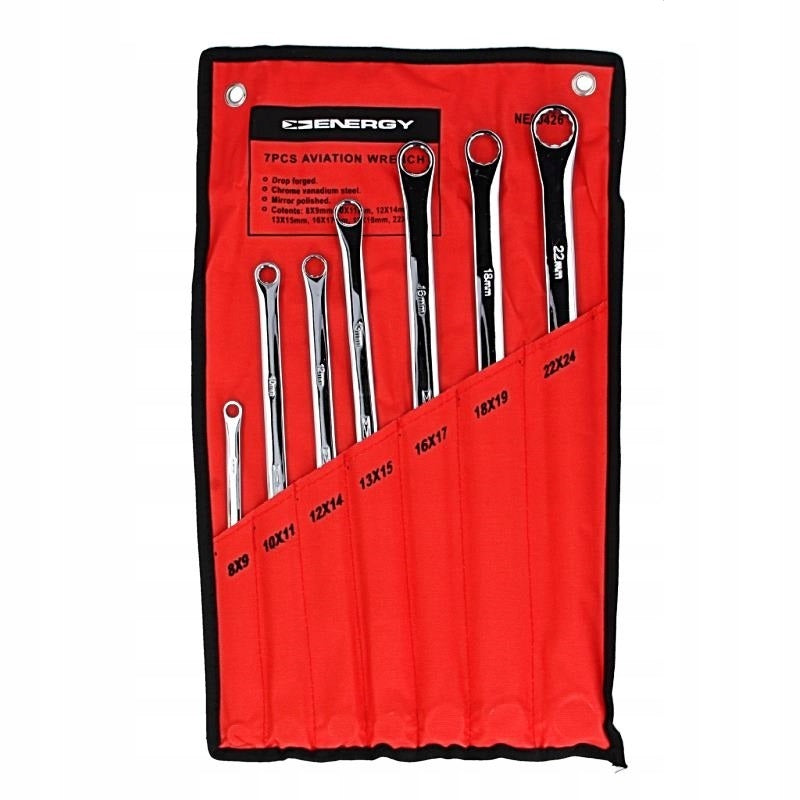 ENERGY LONG EYE WRENCHES FOR TENSIONERS 7 PCS Brand Energy