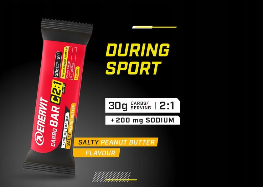 ENERVIT Carbo Bar C2:1 Pro Salty 45g Energy Bar Manufacturer code 99193