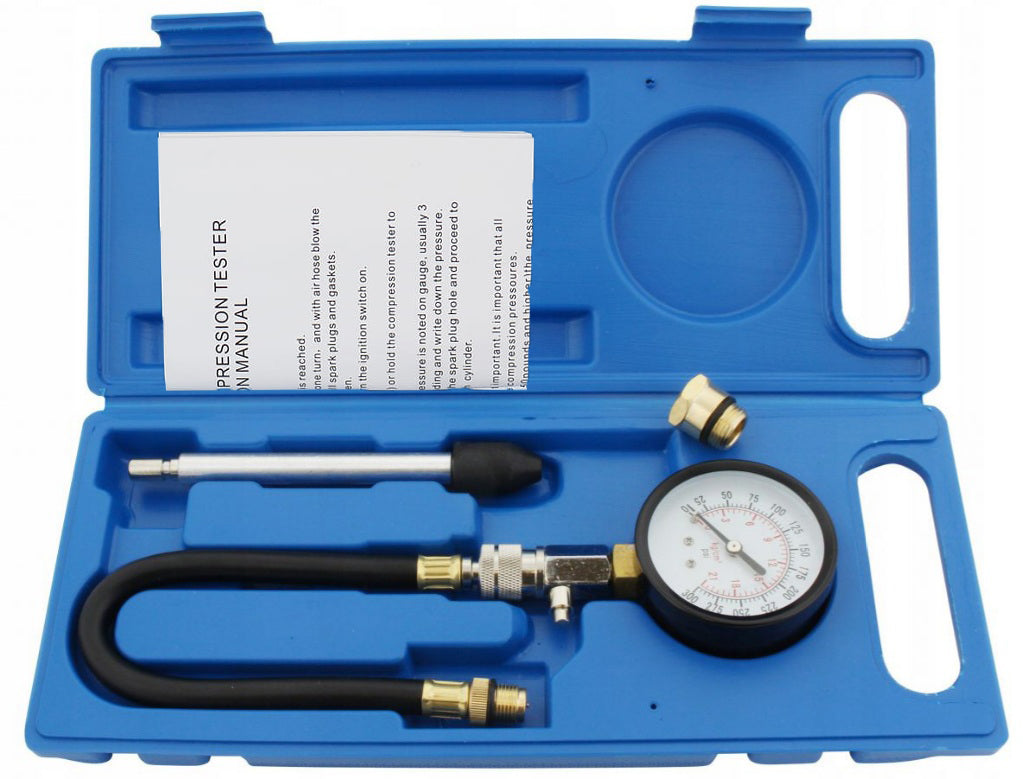 ENGINE COMPRESSION PRESSURE METER TESTER PETROL Falon-Tech FT0101