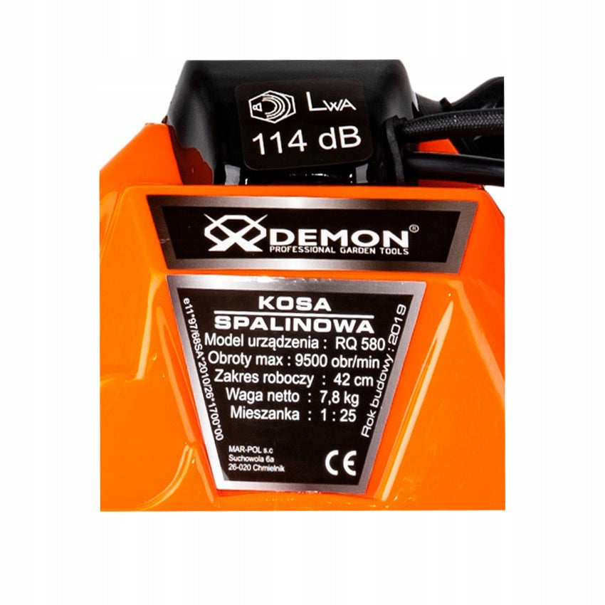 ENGINE FOR COMBUSTION SCYTHE TRIMMER NAC DEMON 2-STROKE COMPLETE Internal combustion engine power 5.2 KM