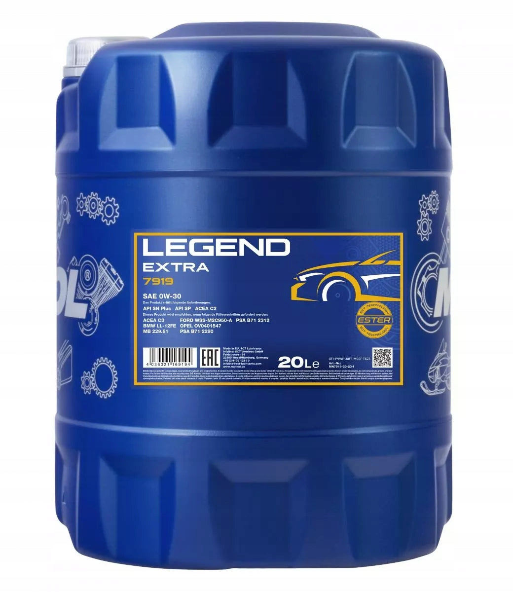 ENGINE OIL 0W30 MN7919-20.