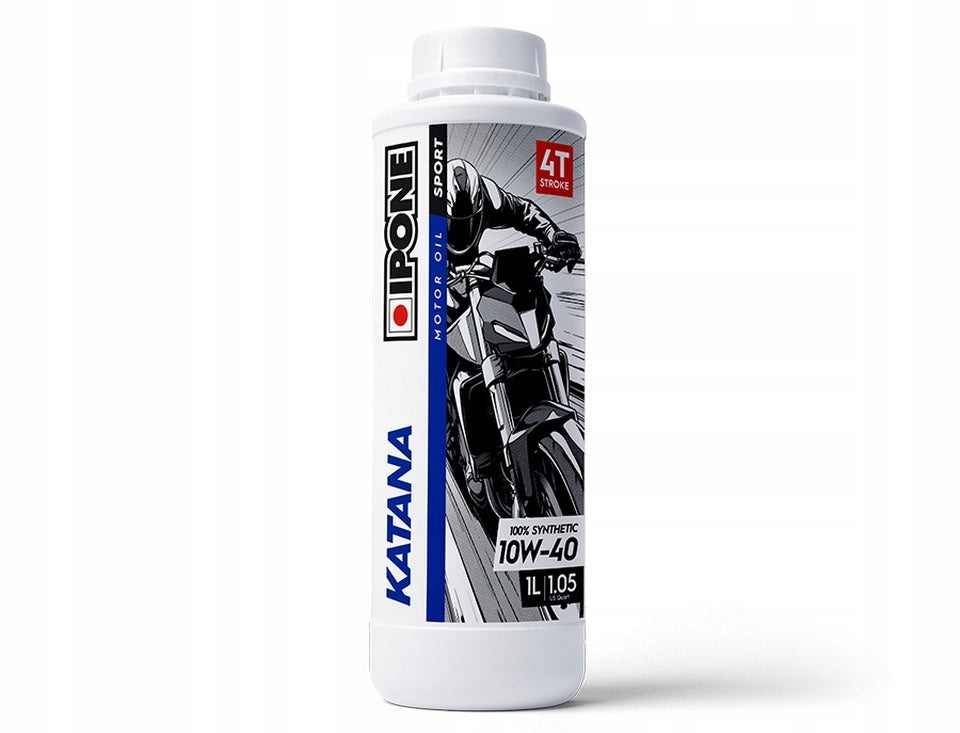 ENGINE OIL 10W40 4T SYNTHETIC (ESTER, MA2) IPONE KATANA