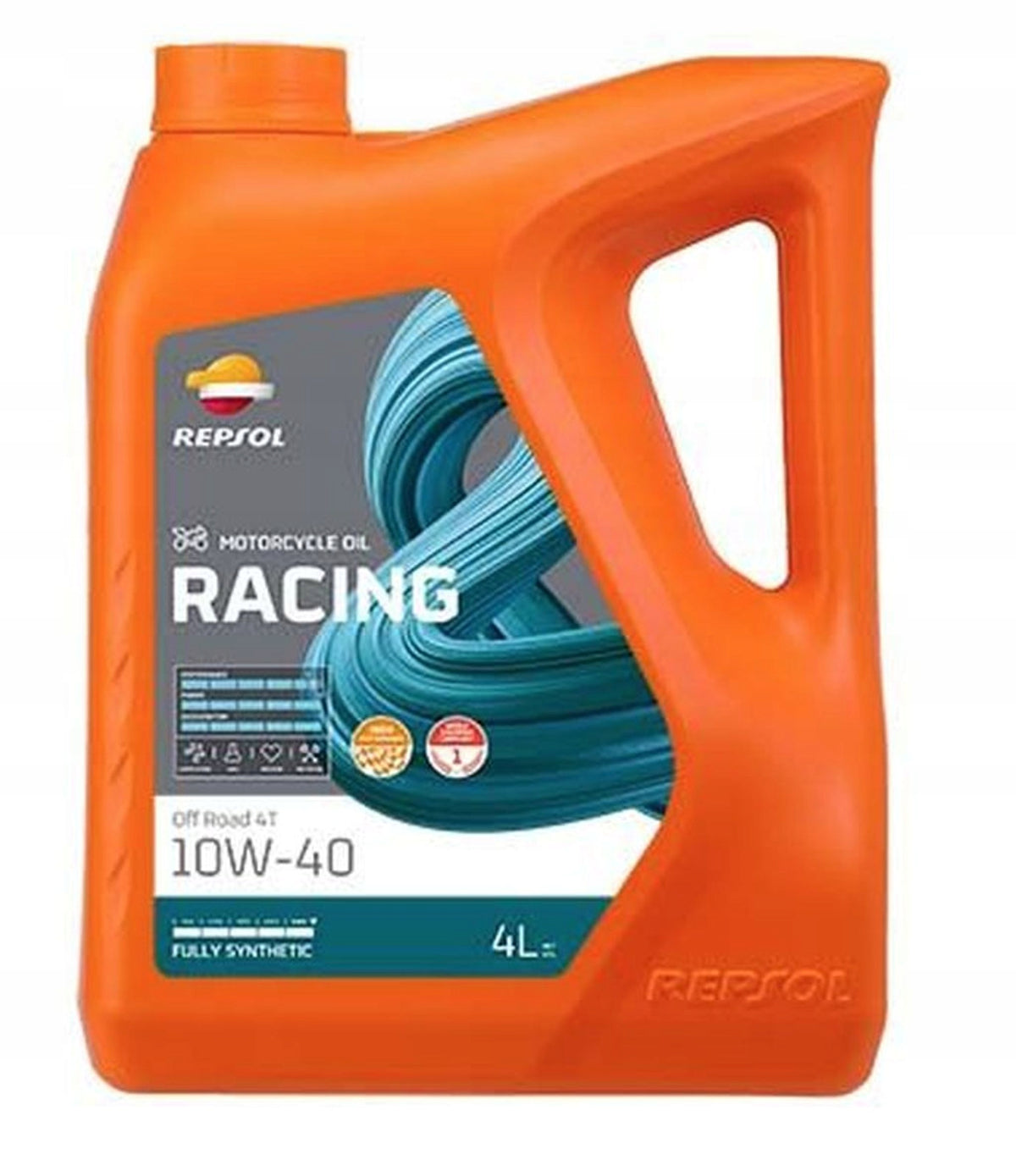 ENGINE OIL 4T MOTO OFF ROAD 10W40 4L Packaging volume 4 l