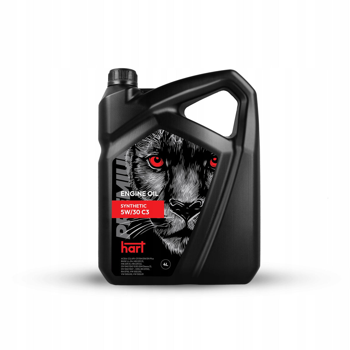 ENGINE OIL 5W 30 HART C3 SN SM CF 4L