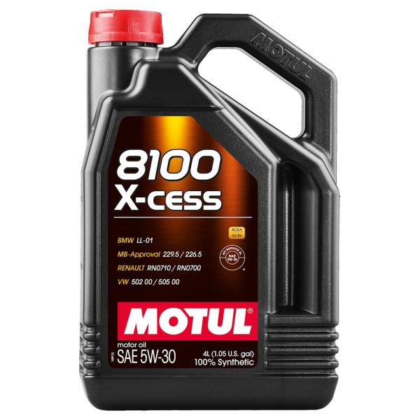 ENGINE OIL 5W30 4L MOTUL 8100 X-CE SS MOTUL