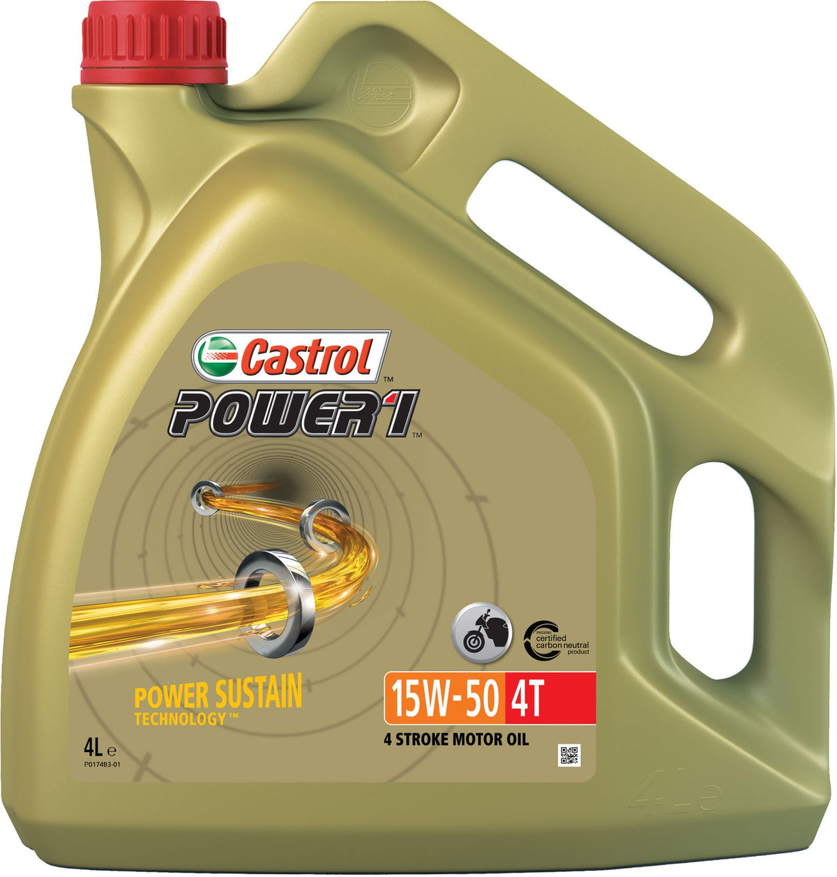 ENGINE OIL CASTROL 4T 15W-50