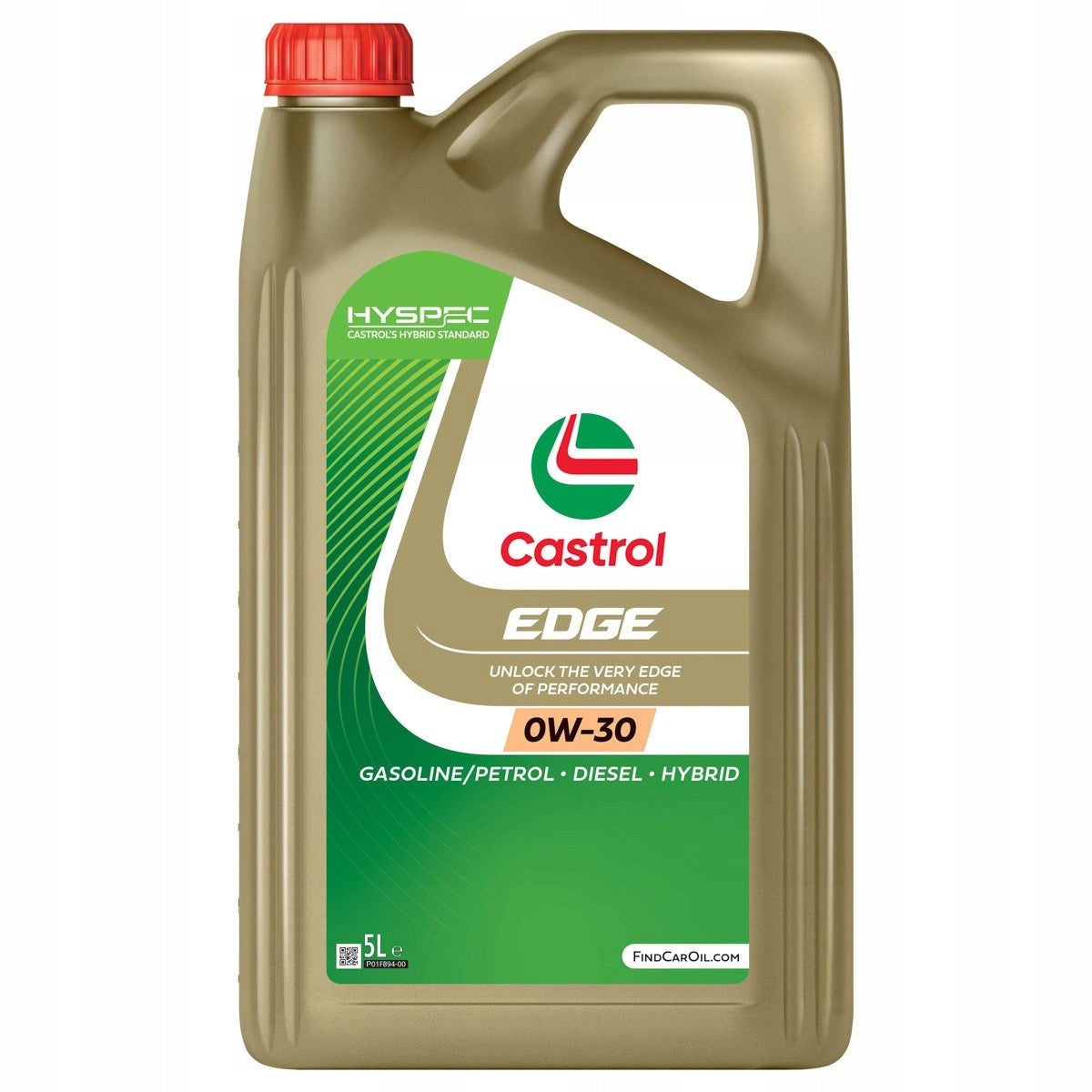 ENGINE OIL CASTROL EDGE 0W-30 5L Packaging volume 5 l