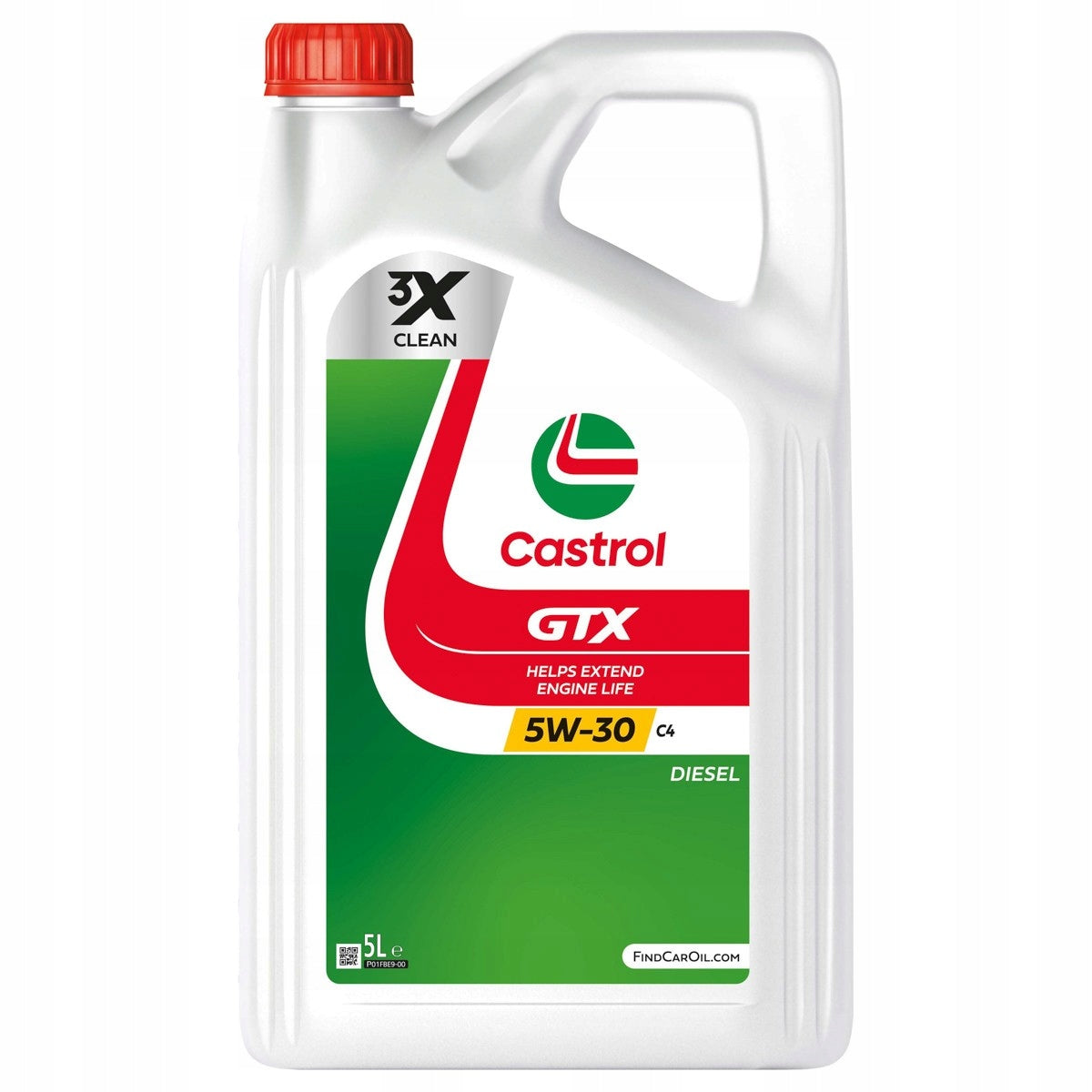 ENGINE OIL CASTROL GTX C4 5W-30 5L Packaging volume 5 l