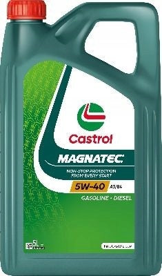 ENGINE OIL CASTROL MAGNATEC A3/B4 5W-40 5L Packaging volume 5 l