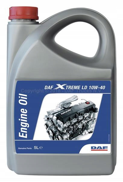 ENGINE OIL DAF XTREME LD ACEA E9 10W40 - 5L