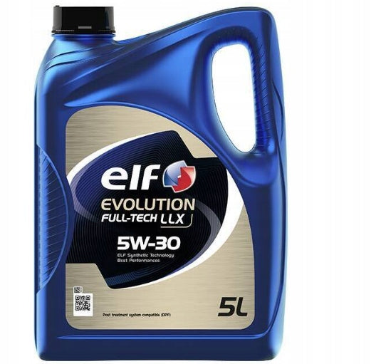ENGINE OIL ELF EVOLUTION FULL-TECH LLX 5W-30 5L Manufacturer code 217514