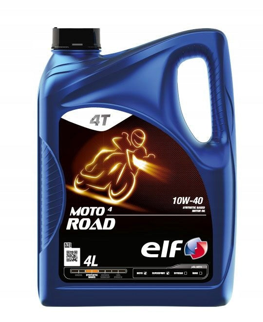 ENGINE OIL ELF MOTO 4 ROAD 10W-40 4L 10W-40 ORIGINAL