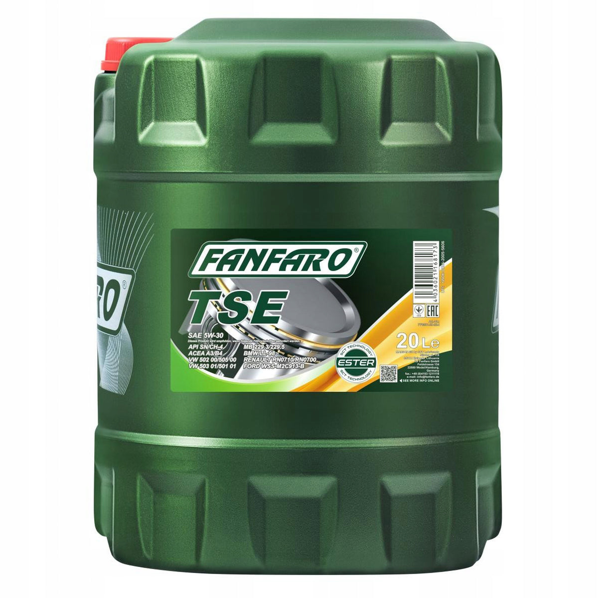 ENGINE OIL FANFARO TSE 5W-30 20L