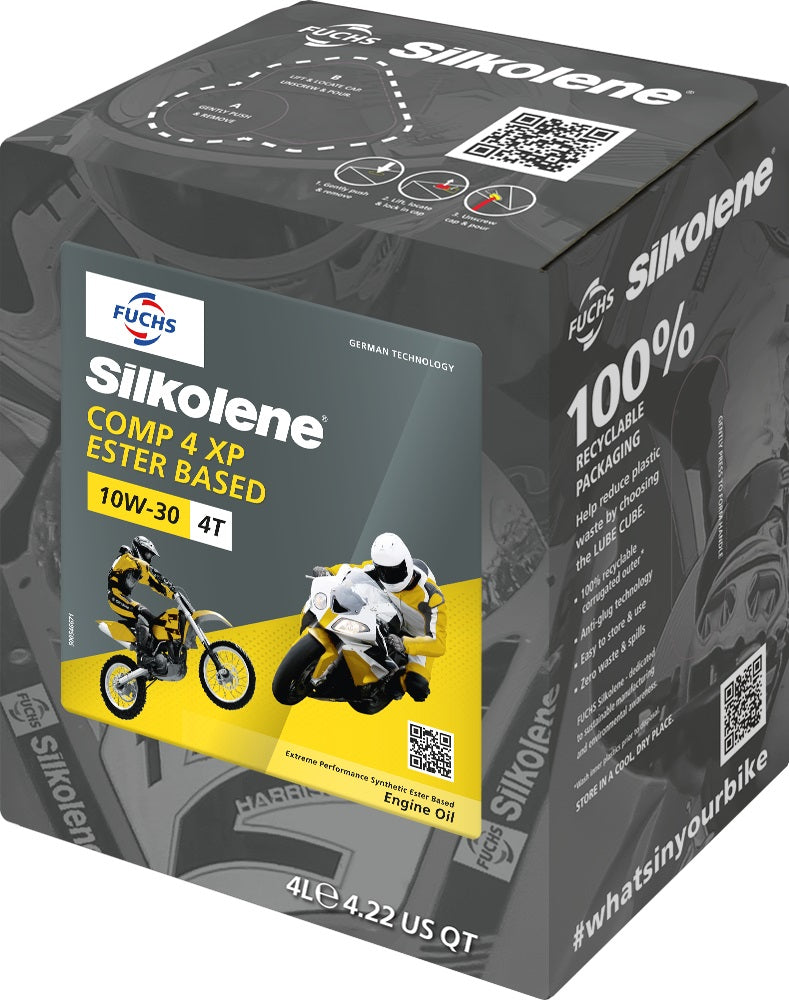 ENGINE OIL FUCHS SILKOLENE COMP 4T 10W30 - XP 4L