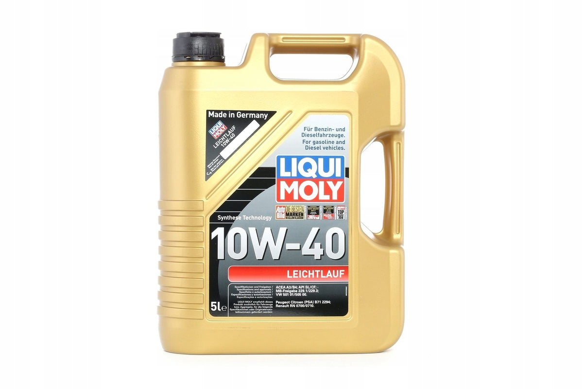 ENGINE OIL LIQUI MOLY LEICHTLAUF 10W-40 5L Packaging volume 5 l