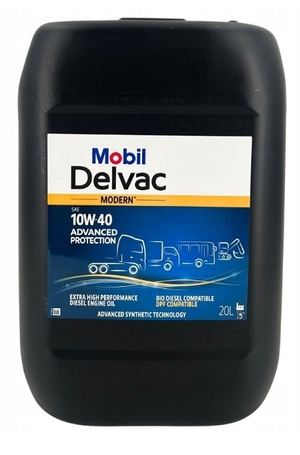 ENGINE OIL MOBIL DELVAC MODERN ADVANCED PROTECTION 10W40 20L XHP ESP