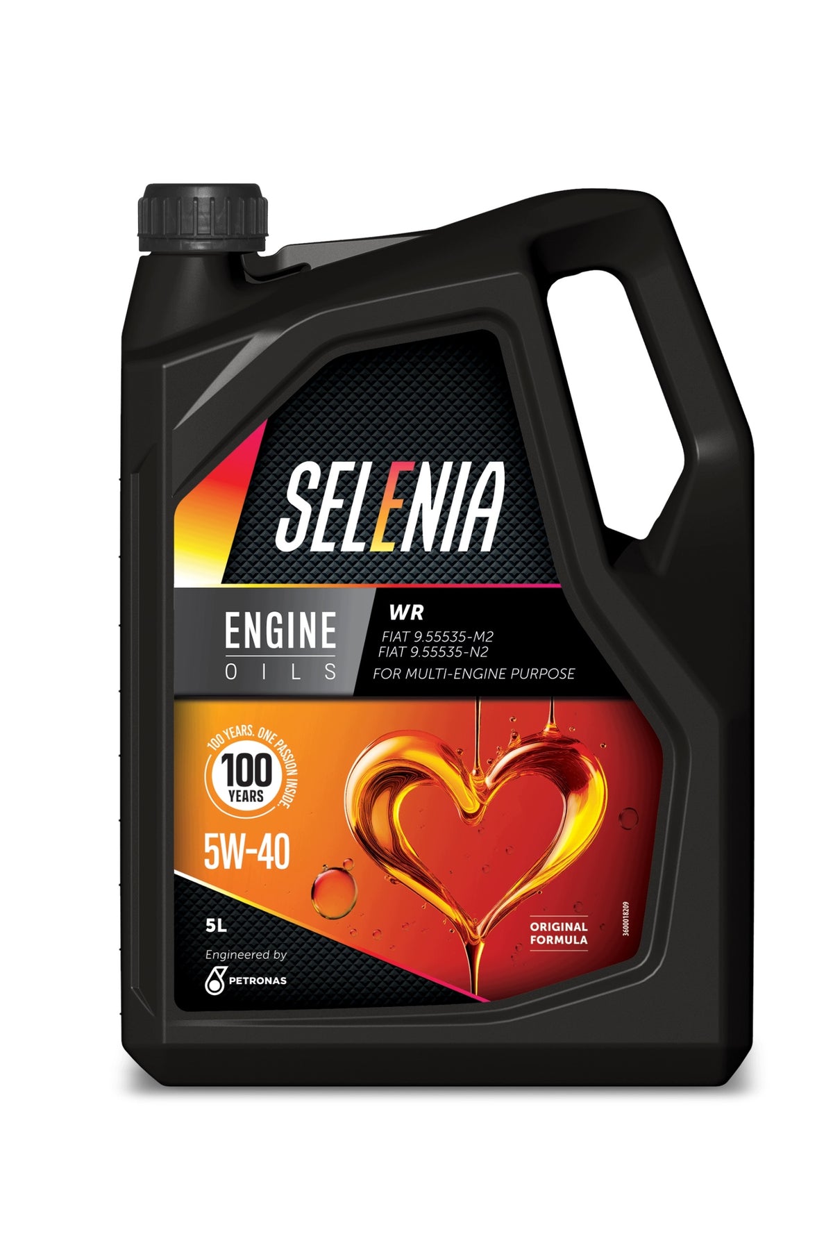 ENGINE OIL PETRONAS SELENIA WR 5W-40 5L Packaging status original