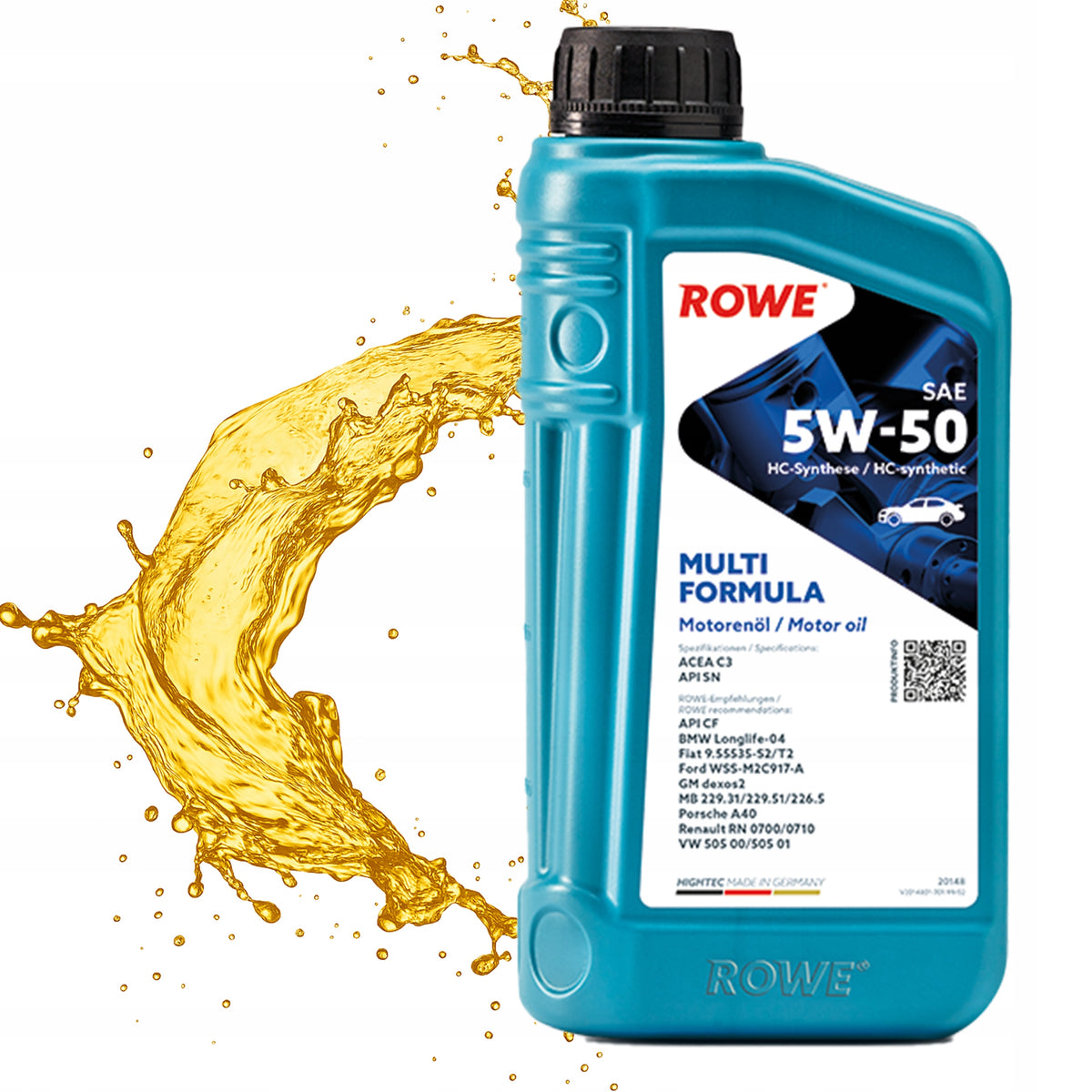ENGINE OIL ROWE HIGHTEC MULTI FORMULA 5W-50 1L