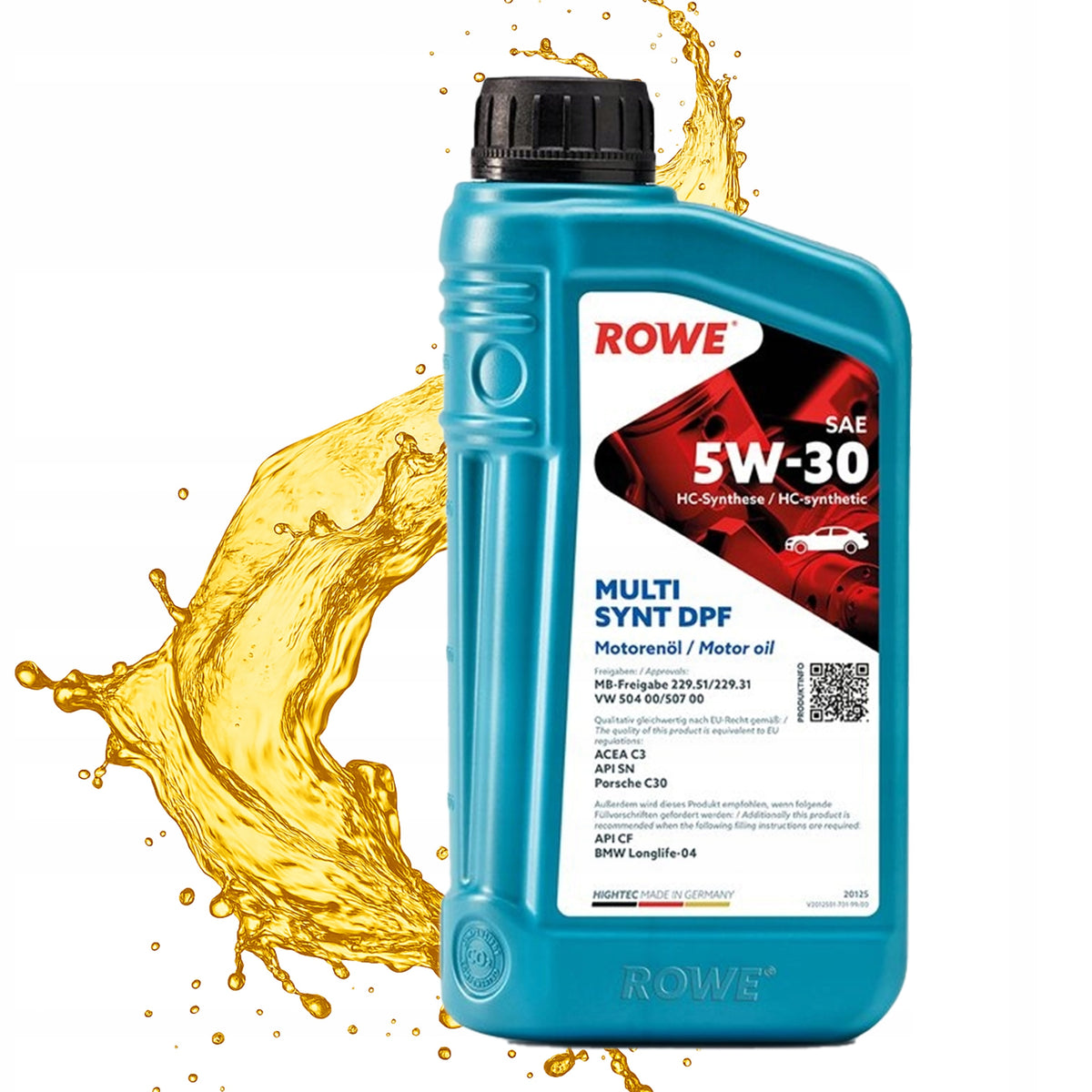 ENGINE OIL ROWE HIGHTEC MULTI SYNT DPF 5W-30 1L
