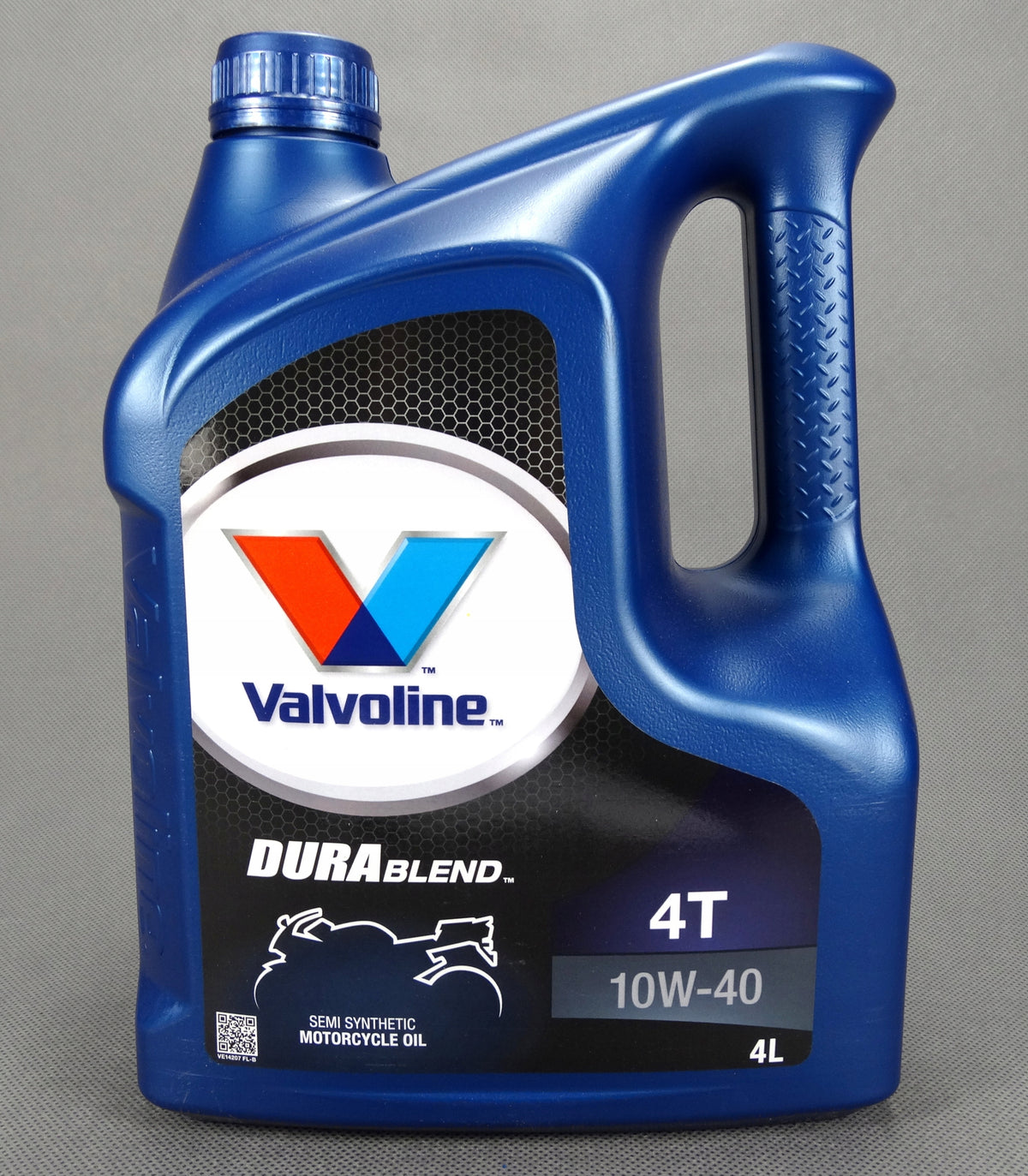 ENGINE OIL VALVOLINE DURABLEND 10W40 4T - MOTORCYCLE OIL / 4L Packaging status original