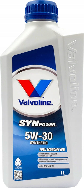 ENGINE OIL VALVOLINE SYNPOWER FE 5W30 1L Manufacturer code 872551