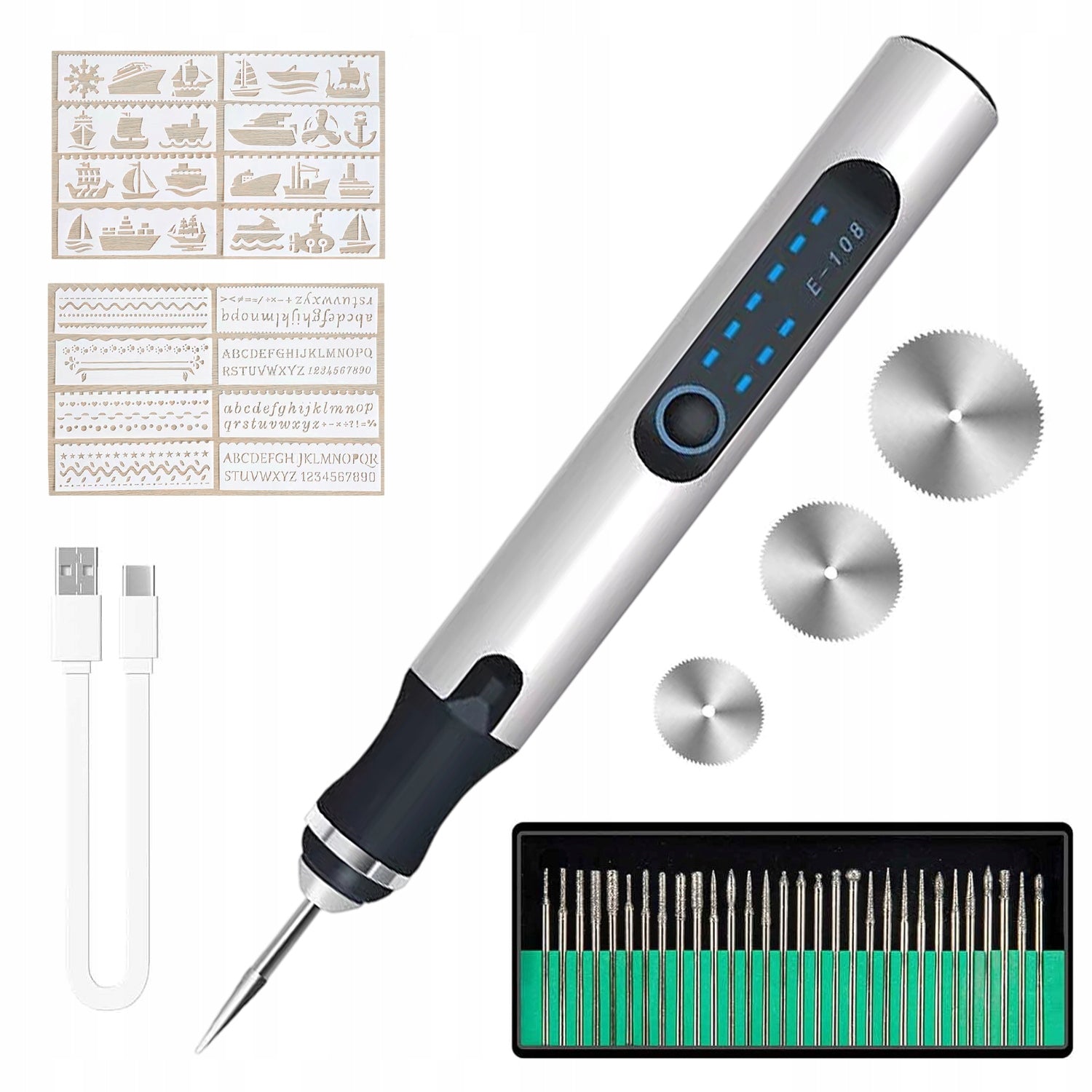 ENGRAVING AND POLISHING MINI SET GRINDER ELECTRIC PEN