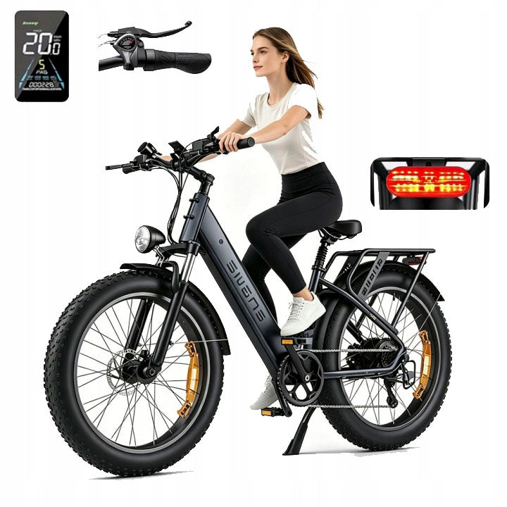 ENGWE E26 ST Fat Bike elektryczny 26" 48V 16Ah 140km 250W Shimano 7-biegów
