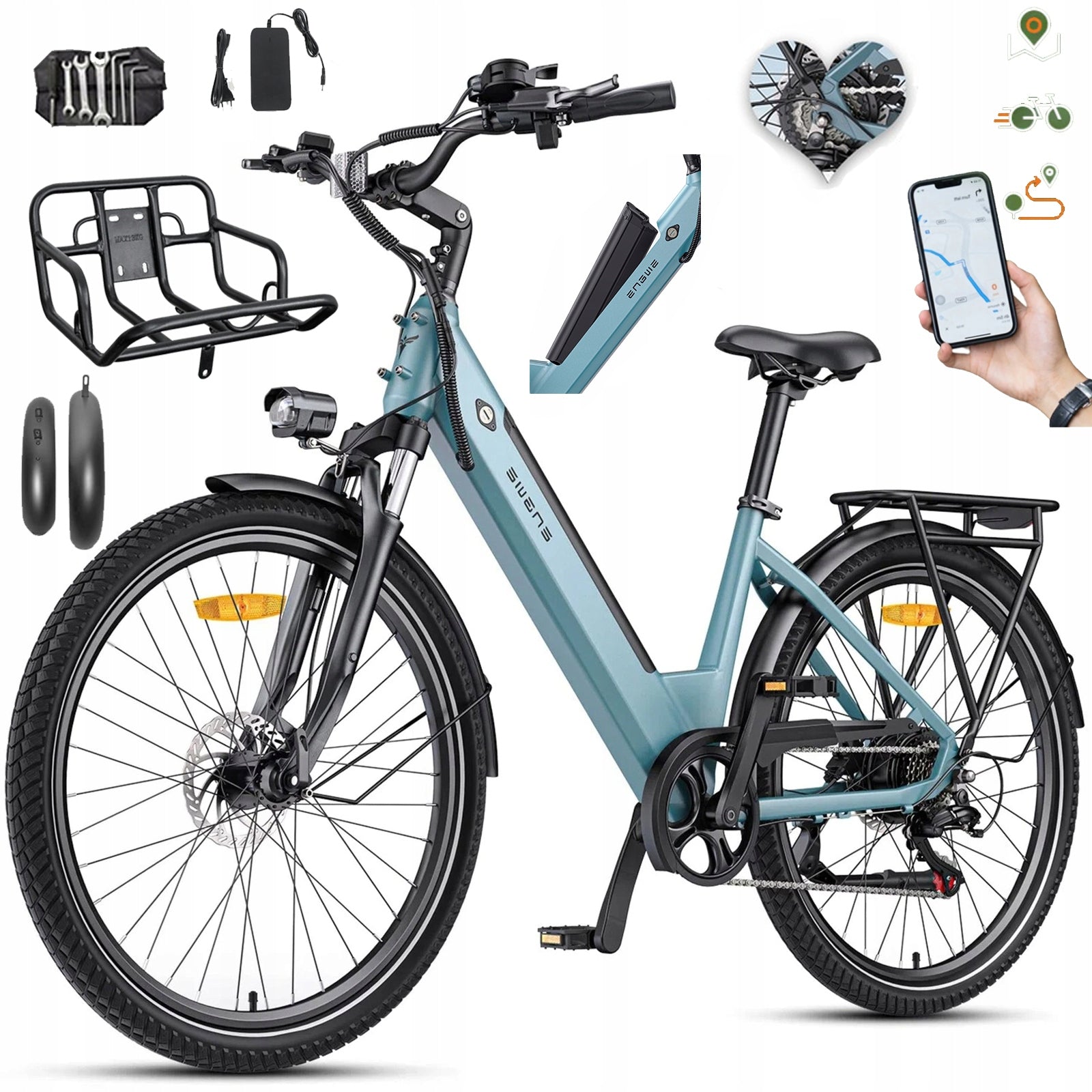 ENGWE P275 SE Electric Bike 25KM/H 100HP 250W 36V 13Ah 27.5" PL