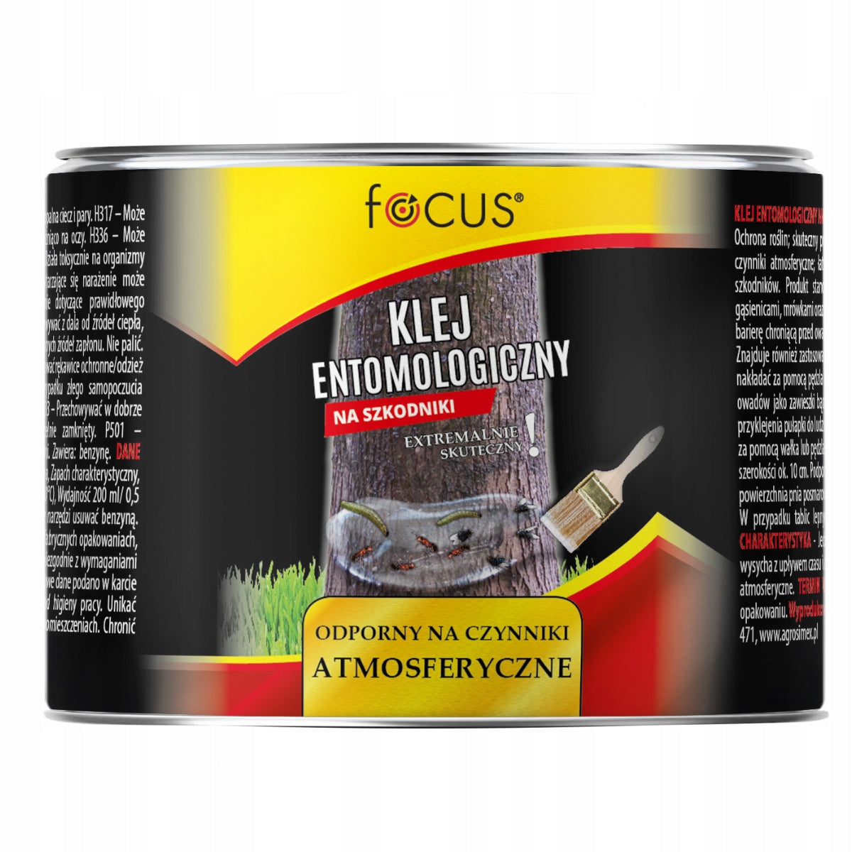 ENTOMOLOGICAL ADHESIVE 200ml FOR INSECTS ANT APHIDS DOES NOT DRY STRONG