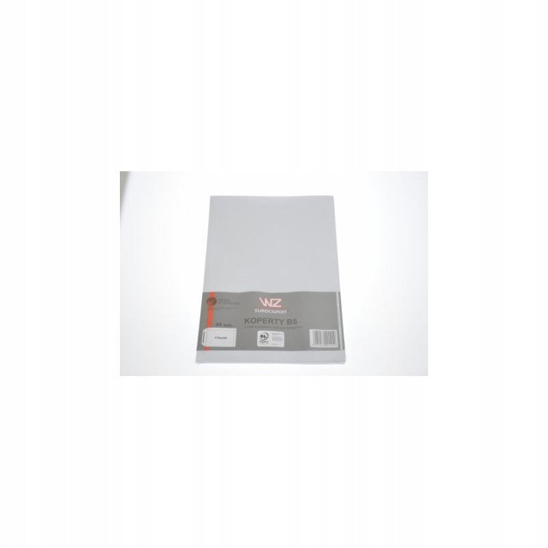 ENVELOPE B5 25 WHITE SELF-ADHESIVE