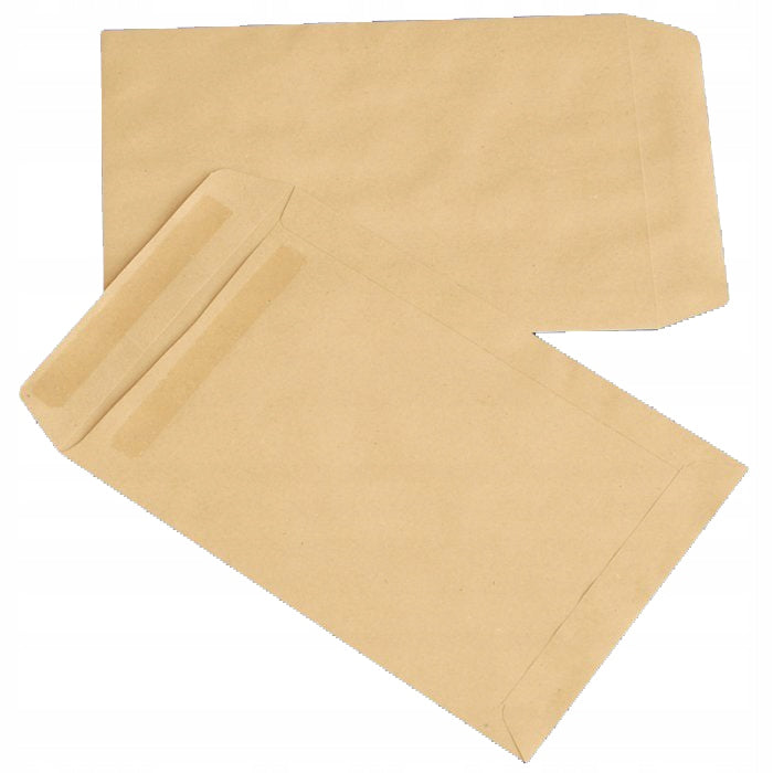 ENVELOPE C5 BROWN SELF-ADHESIVE SK 500 PIECES Brand AG