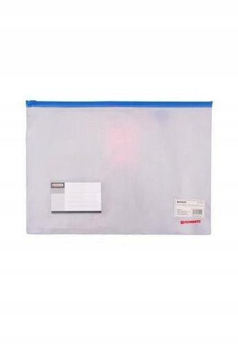ENVELOPE FOLDER with zipper LARGE FORMAT A4 foil for DOCUMENTS Penmate SUPER