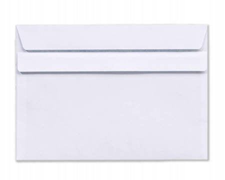 ENVELOPES C6 114x162mm 100 pieces - SK WHITE PROPACK