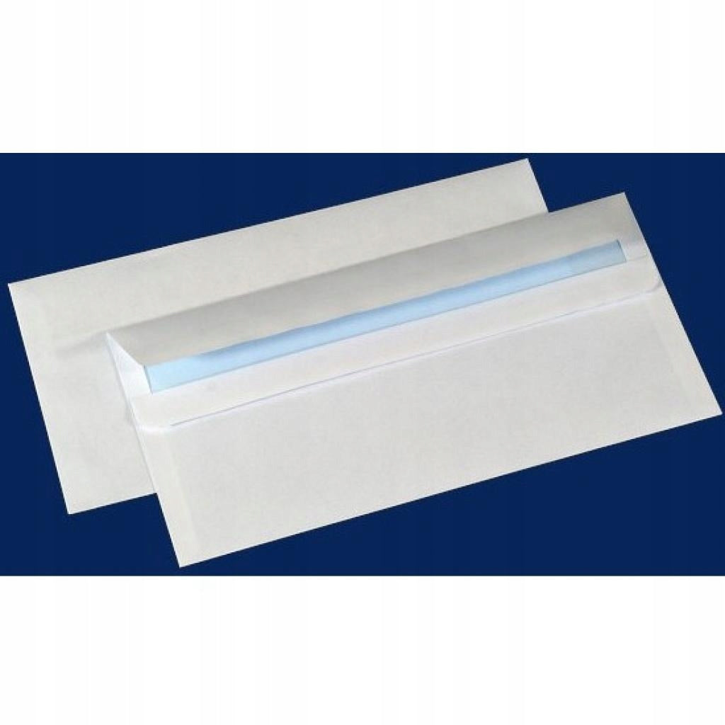 ENVELOPES DL SELF-STICKING 50 PIECES WHITE NC ENVELOPES Color white