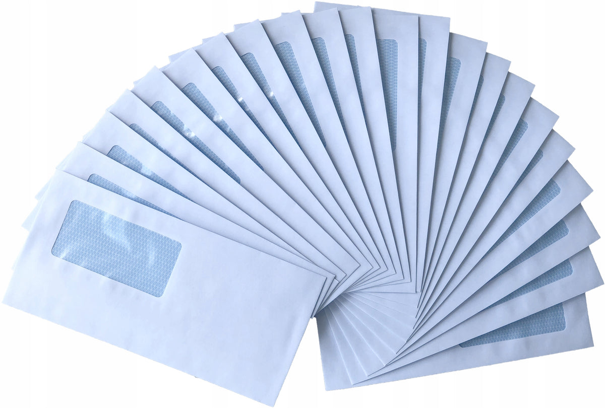ENVELOPES DL SK SELF-ADHESIVE 110X220 WINDOW 500 pcs.
