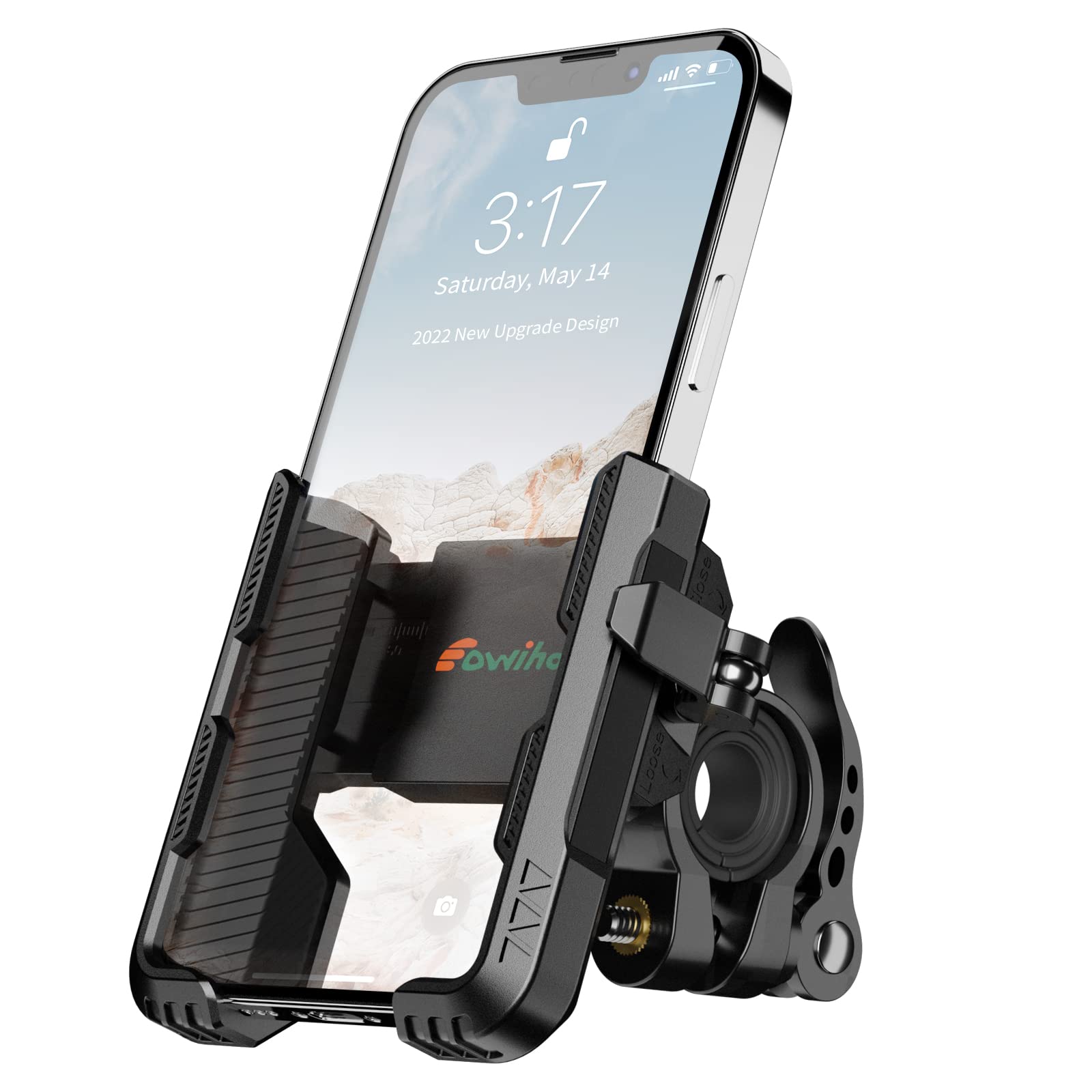 EOWIHOR PHONE HOLDER BIKE MOTORCYCLE 360° HANDLEBAR