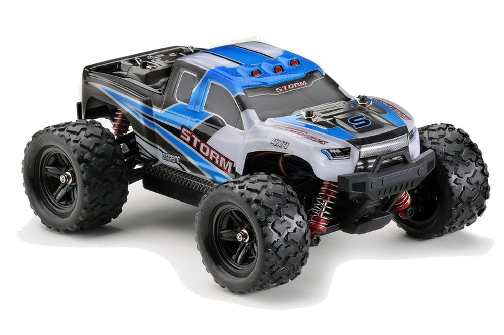 EP Monster Truck Storm 1:18 4WD RTR Blue Absima 18006 Brand Absima
