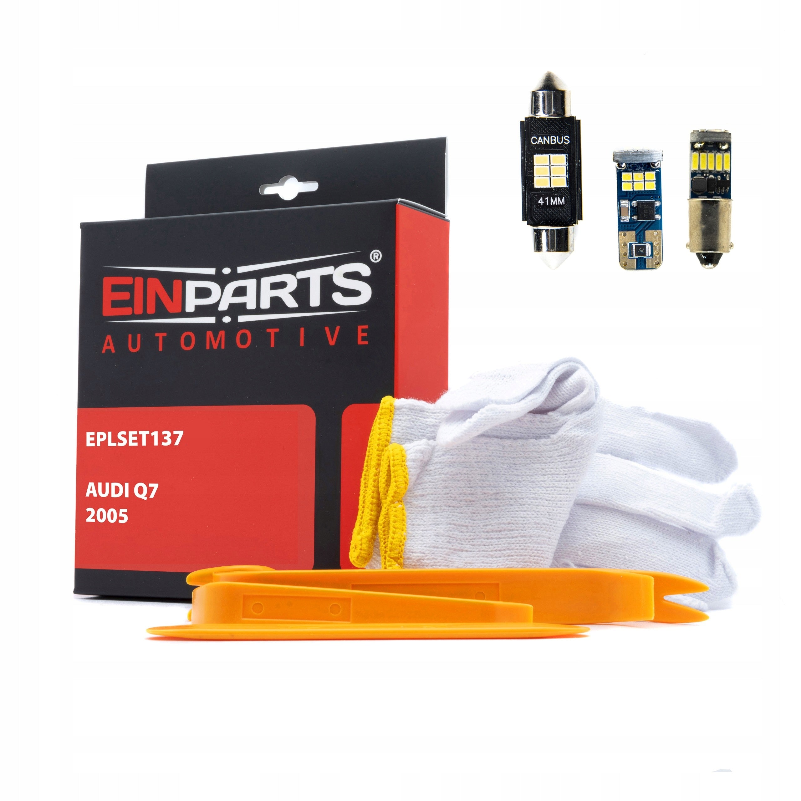 Innenbeleuchtungslampen-Set Audi Q7 2005, LED 5500K, kaltweiß 