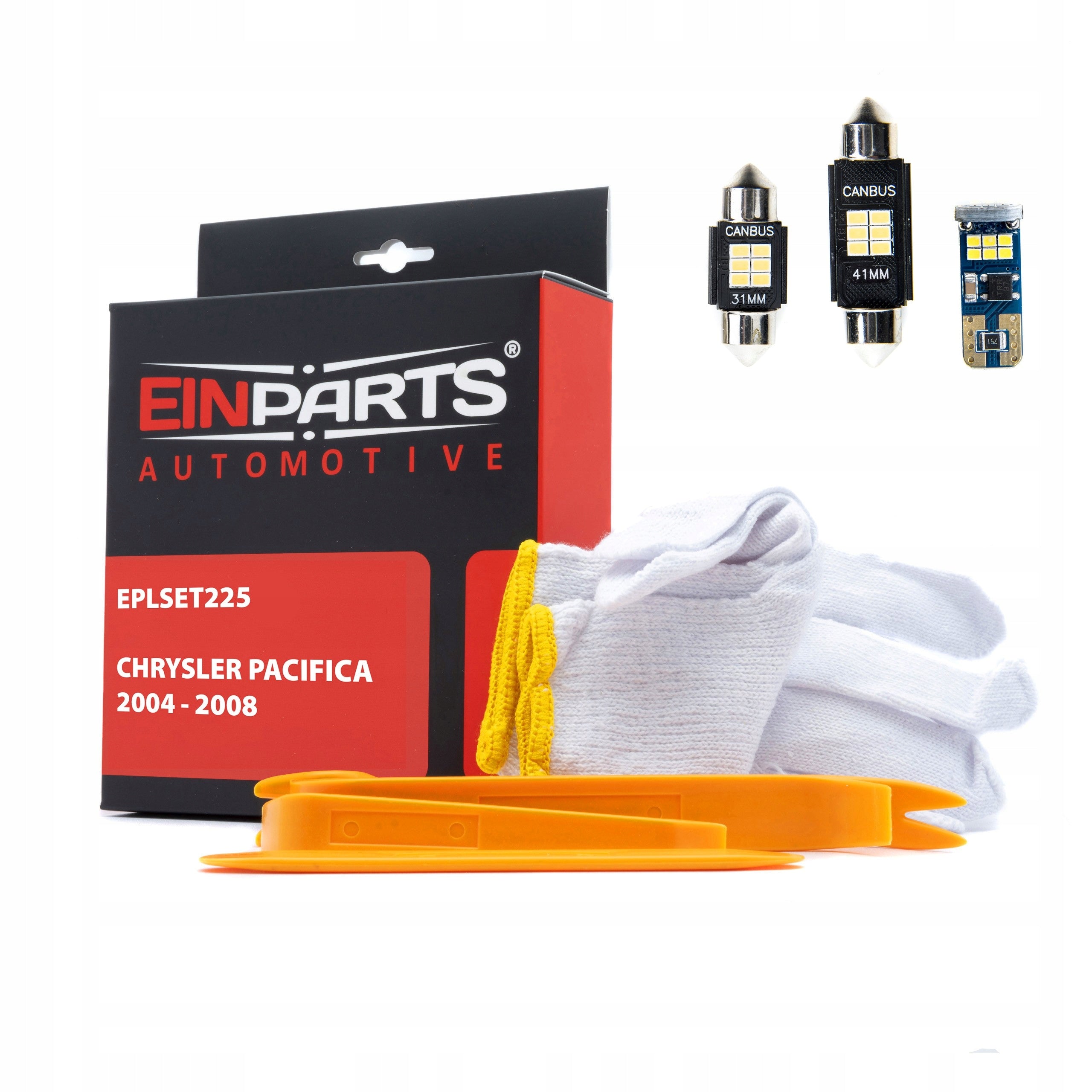 Innenbeleuchtungslampen-Set Chrysler Pacifica 2004-2008, LED 5500K, kaltweiß 