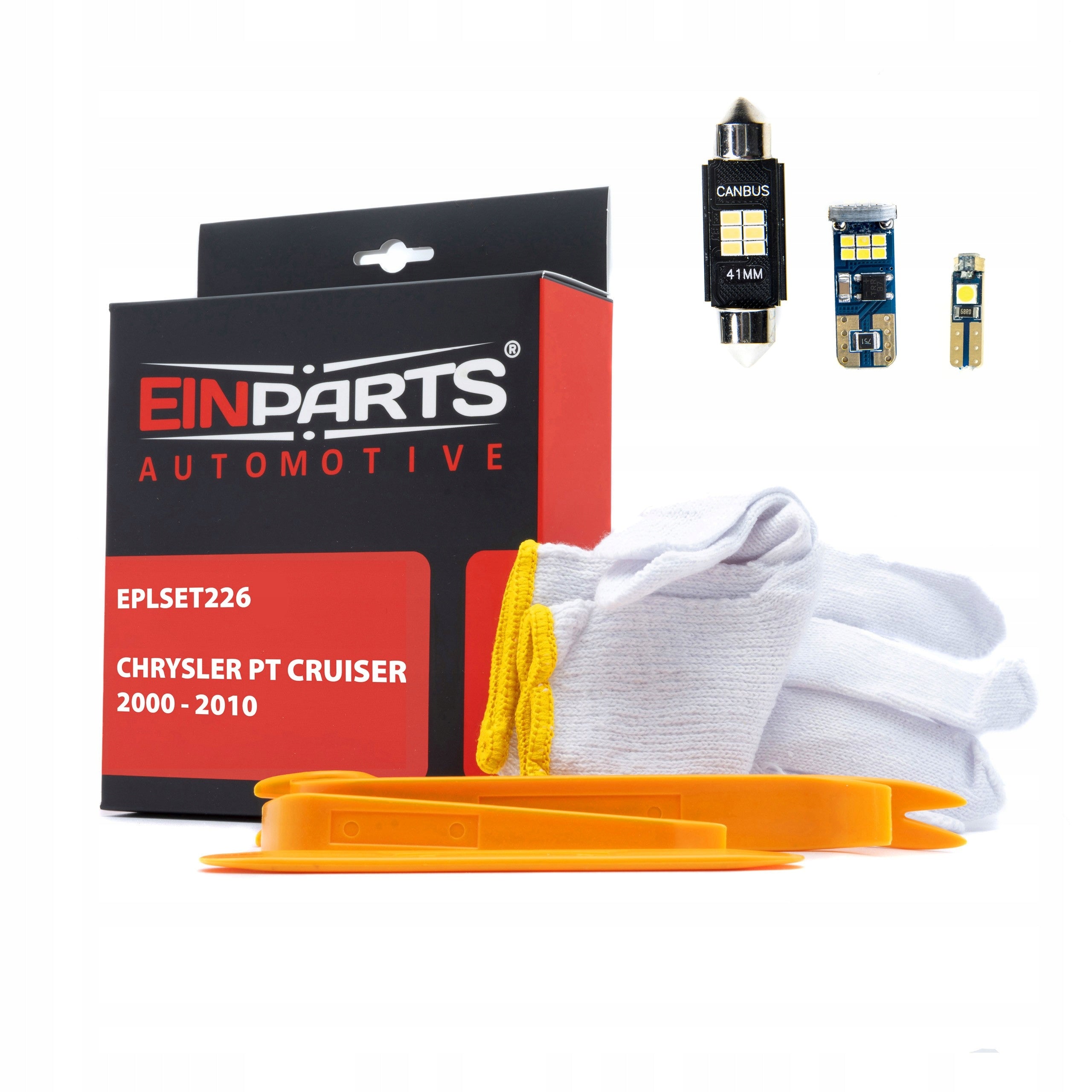 Innenbeleuchtungslampen-Set Chrysler PT Cruiser 2000-2010, LED 5500K, kaltweiß 
