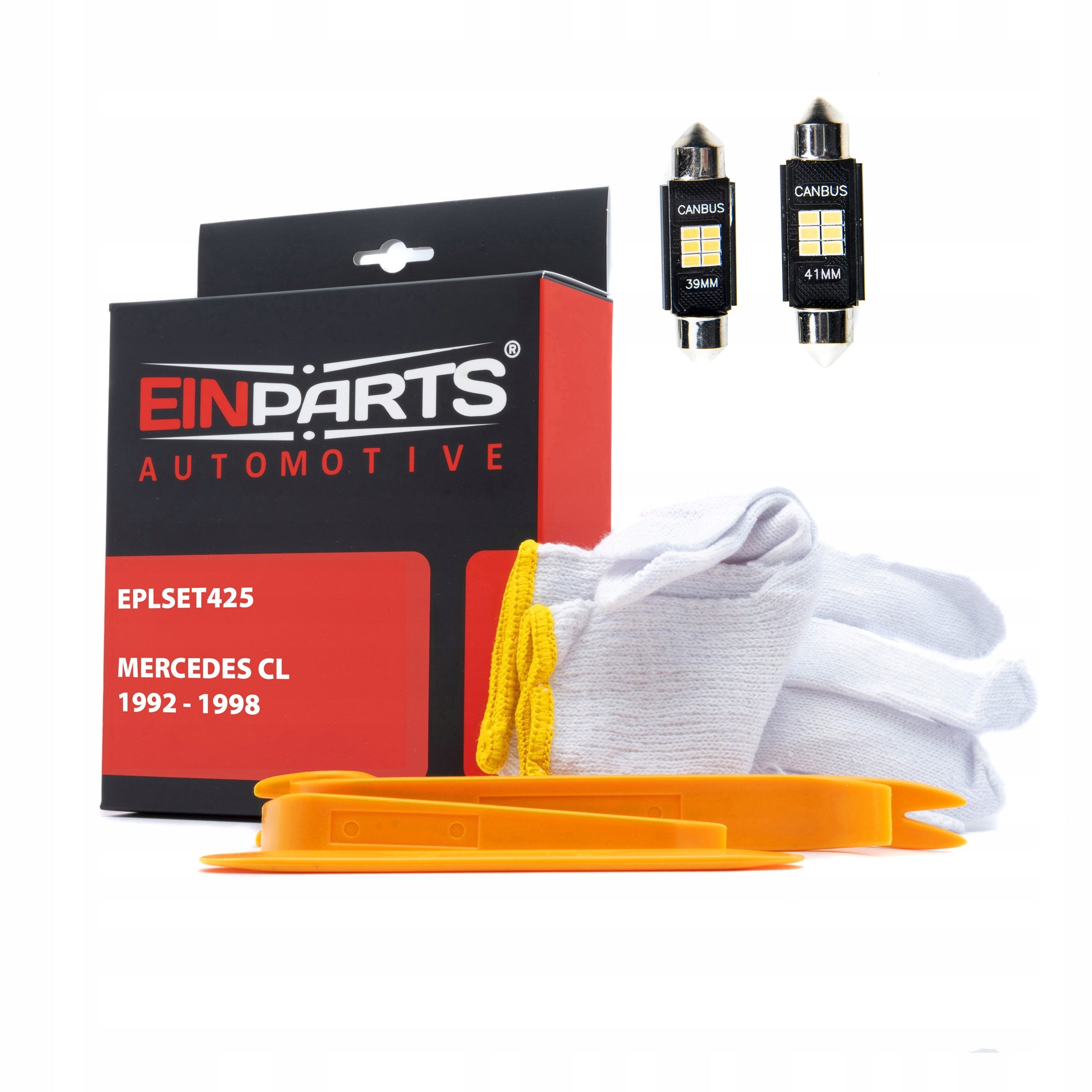 Innenbeleuchtungslampen-Set Mercedes CL 1992-1998, LED 5500K, kaltweiß 