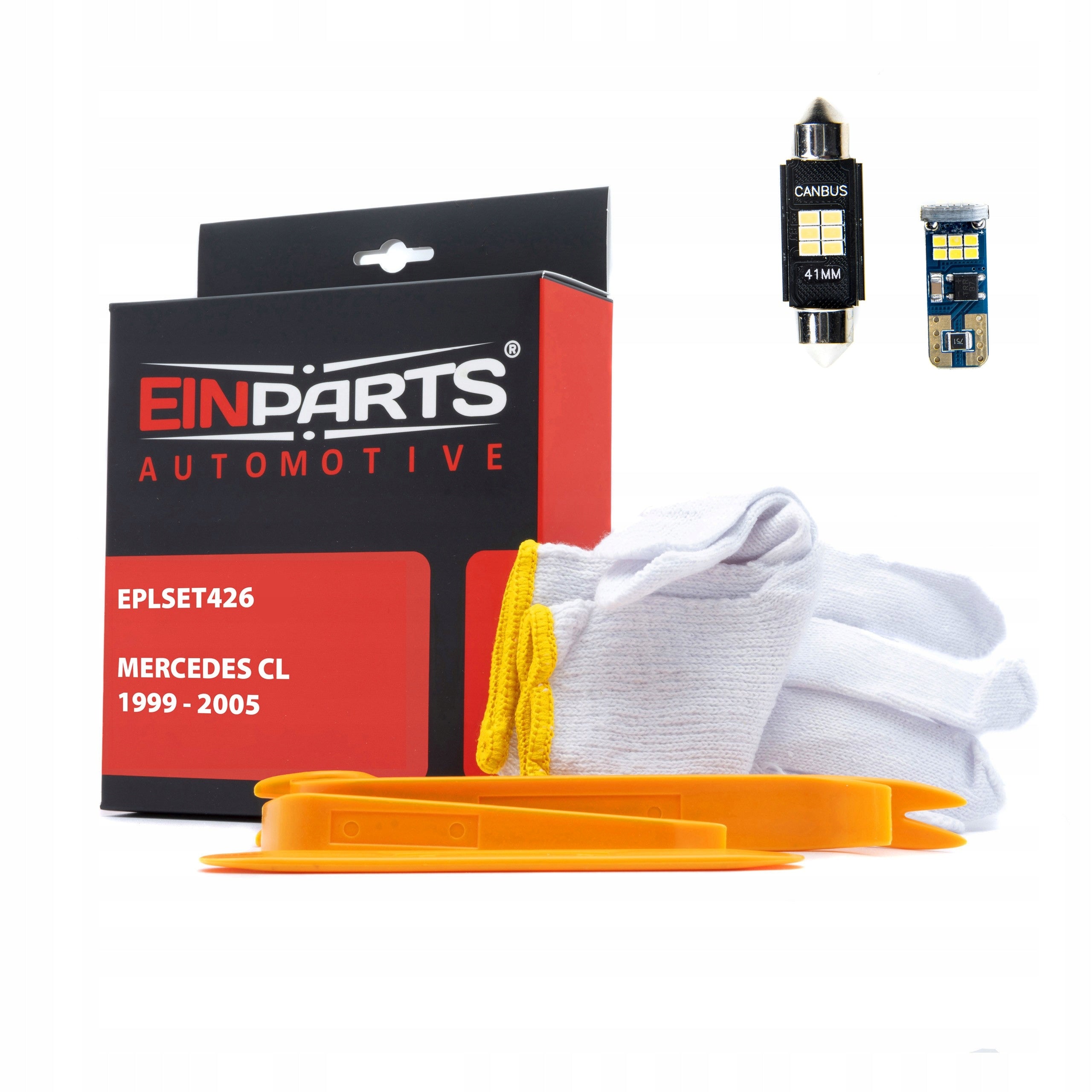 Innenbeleuchtungslampen-Set Mercedes CL 1999-2005, LED 5500K, kaltweiß 