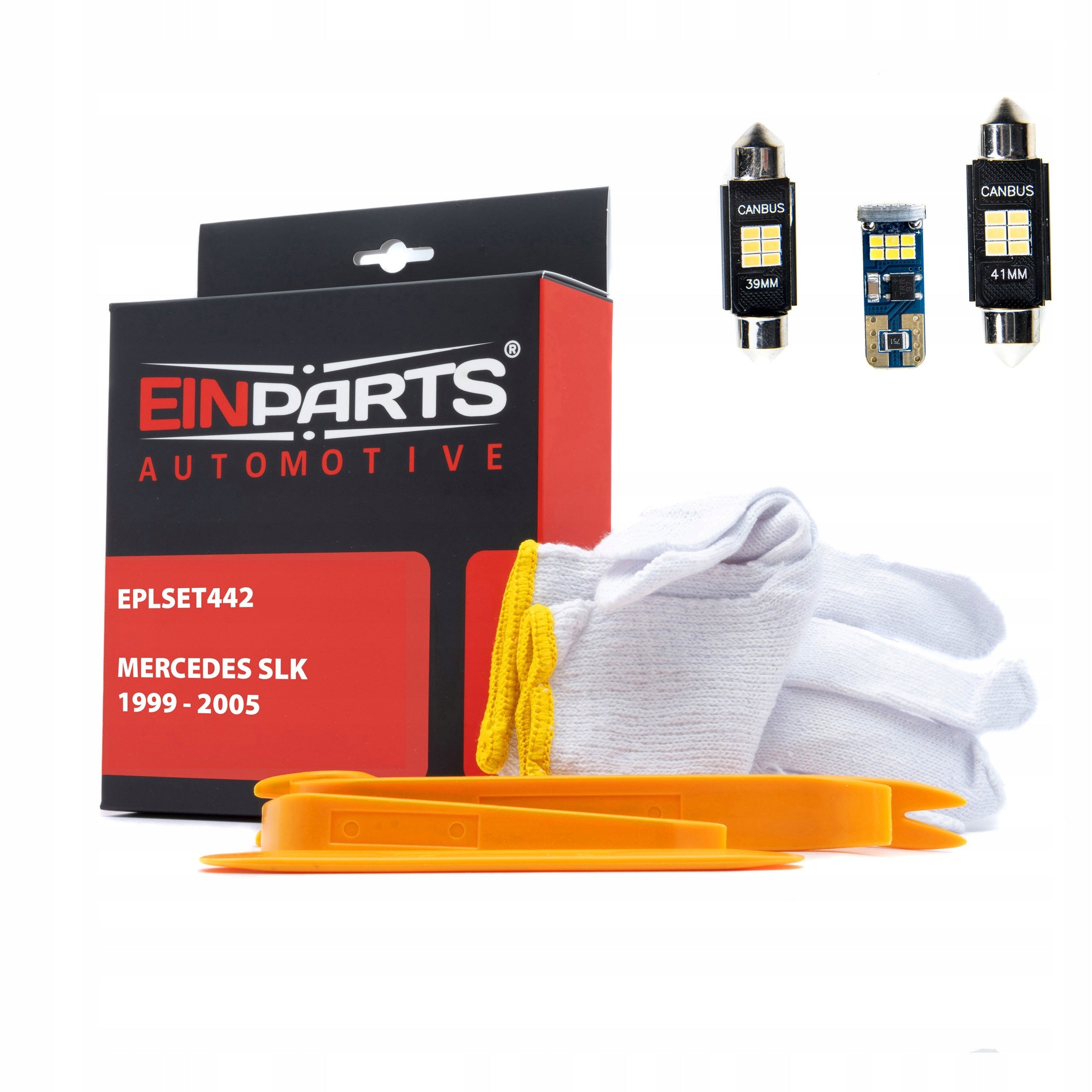 Innenbeleuchtungslampen-Set Mercedes SLK 1999-2005, LED 5500K, kaltweiß 