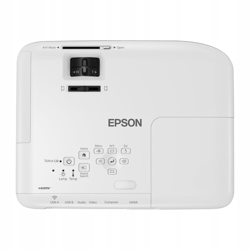 EPSON 3LCD projector WXGA 3700 Lumen Contrast 16000:1 HDMI WLAN Packaging status original