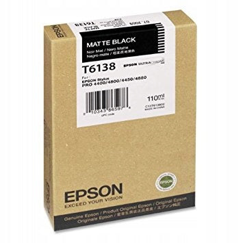 EPSON T6138 MATTE BLACK 110ml