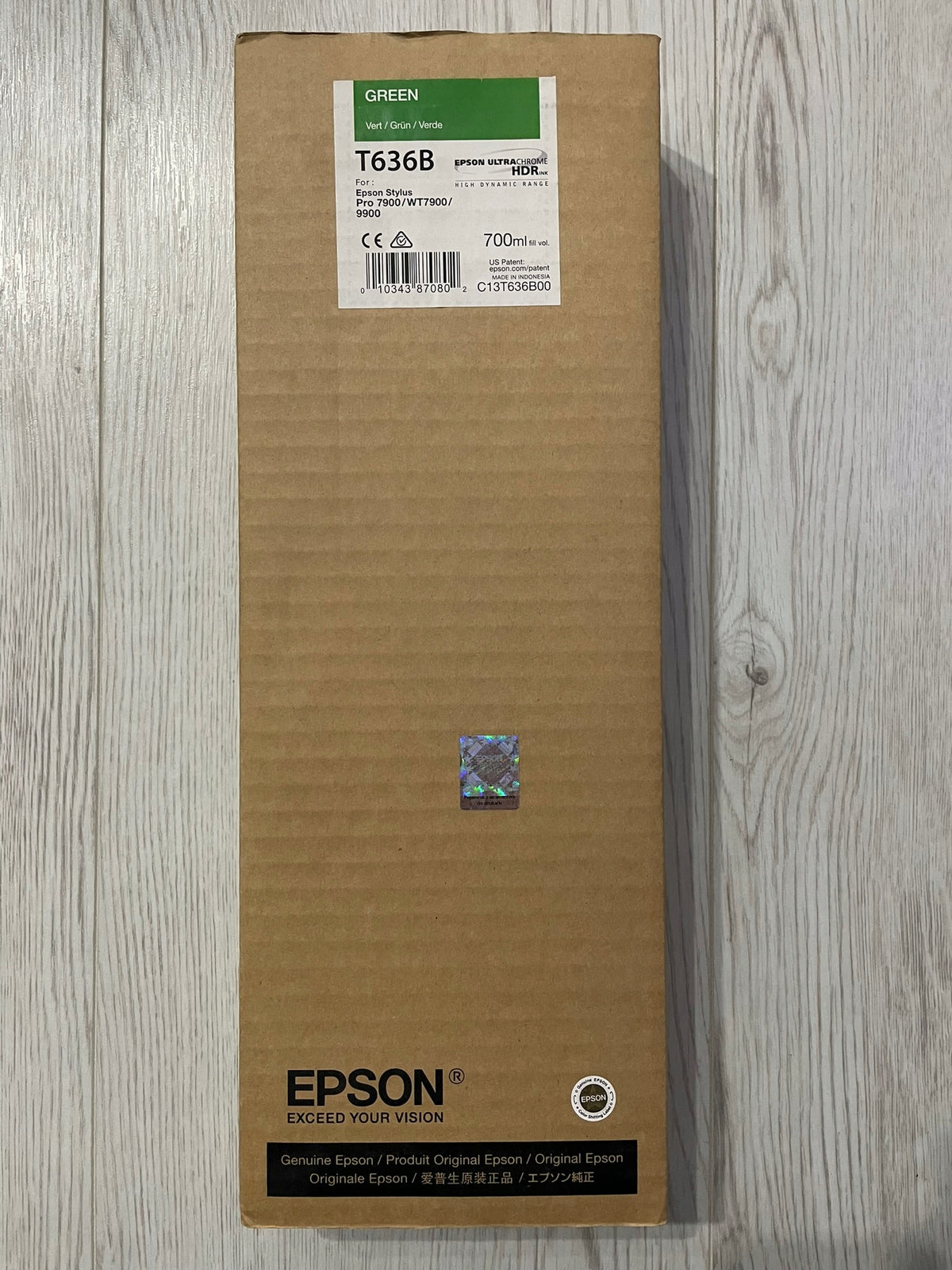 EPSON T636B C13T636B00 GREEN Stylus Pro 7700 Original